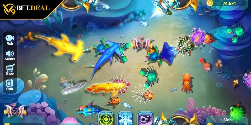 Bắn Cá JILI V9BET Trải Nghiệm Thú Vị Với Chế Độ & Game Đặc Sắc 2 Chế độ bắn cá JILI tân binh