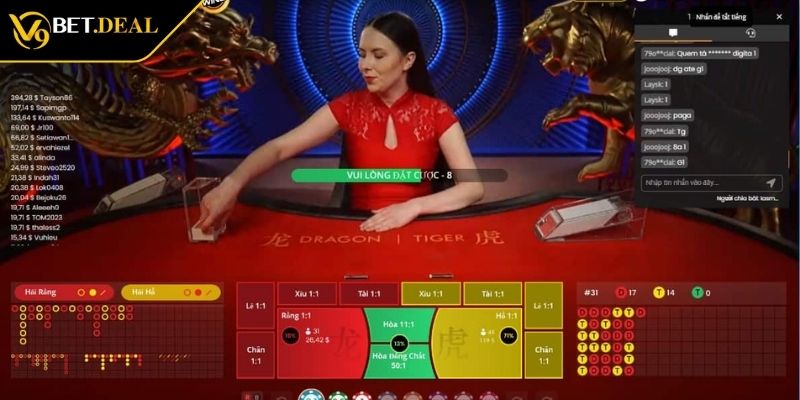 Rồng Hổ V9BET Khám Phá Sức Hút Từ Trò Chơi Bài Online 2 Khám phá tỷ lệ trả thưởng Rồng Hổ V9BET