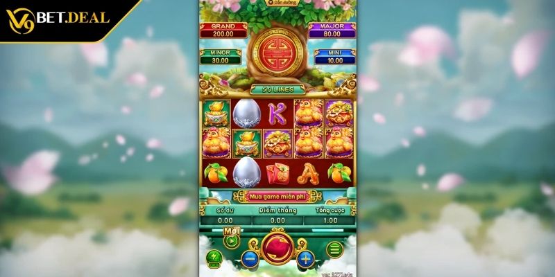 Trứng Vàng V9BET Khám Phá Siêu Phẩm Slot Đỉnh Cao 2025 2 Mức cược và điều kiện thắng Trứng Vàng V9BET