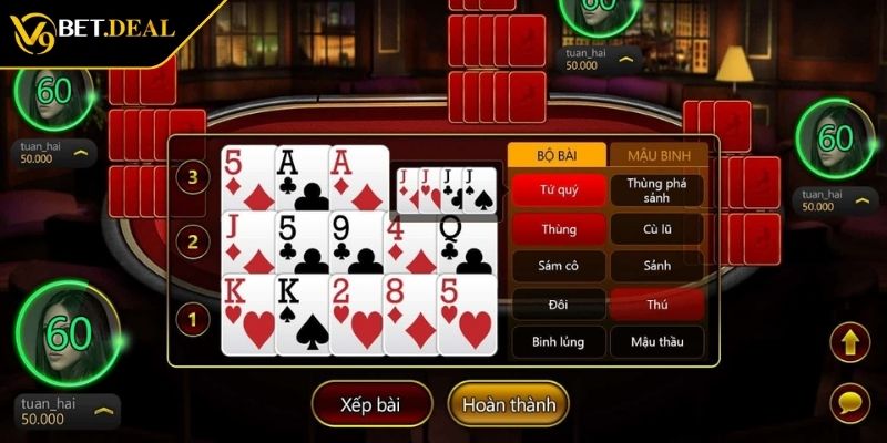 Mậu Binh V9bet - Hướng Dẫn Luật Chơi Đơn Giản Hiệu Quả 3 Tính năng dự đoán kết quả