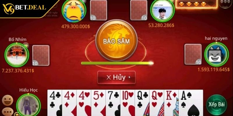 Sâm Lốc V9bet - Trải Nghiệm Game Bài Đổi Thưởng Đỉnh Cao 3 Ưu tiên đánh bài dây trước